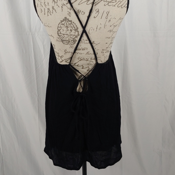 NWT TOBI Black Swim Cover-up size Medium - Picture 4 of 6